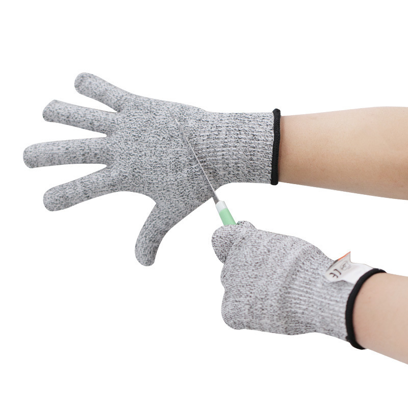 Level 5 with en388 test report low price carpenter kitchen anti-cut meat gloves anti-cut gloves