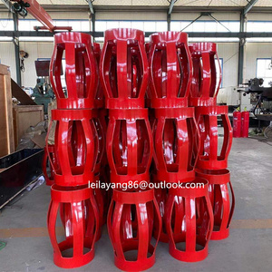 Customized Oil well cement tools API Integrated single piece casing centralizer