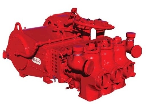 HT400 single-action triplex plunger pump