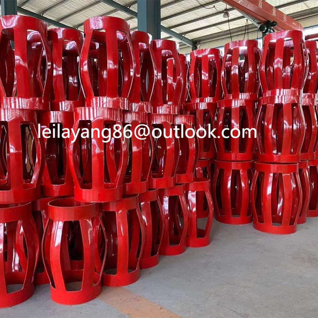 Customized Oil well cement tools API Integrated single piece casing centralizer