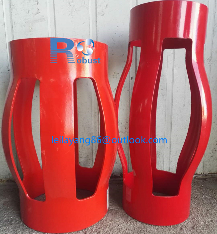 Customized Oil well cement tools API Integrated single piece casing centralizer