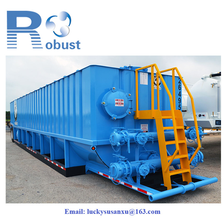 Drilling solid control system oilfield mud Storage mixing  tank with mud agitator