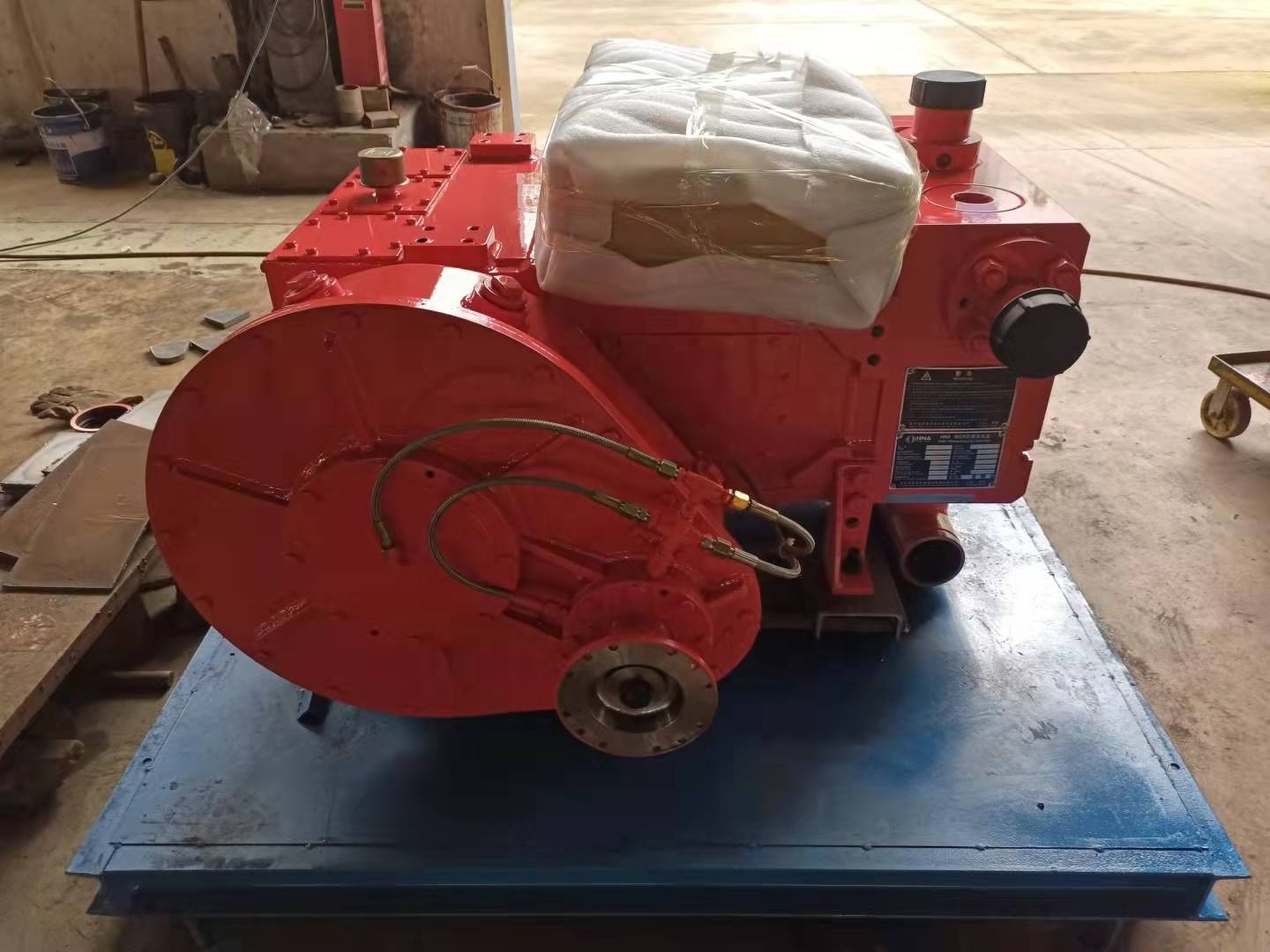 HT400 single-action triplex plunger pump