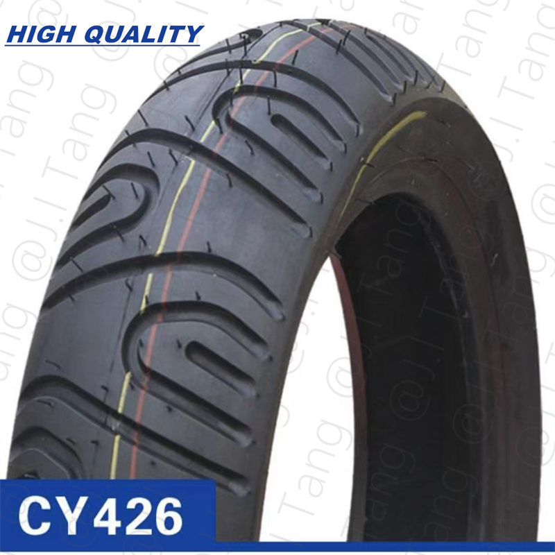 Dongying Ruisheng Factory High quality motorcycle tyre 120/70-12 with high natural rubber rate