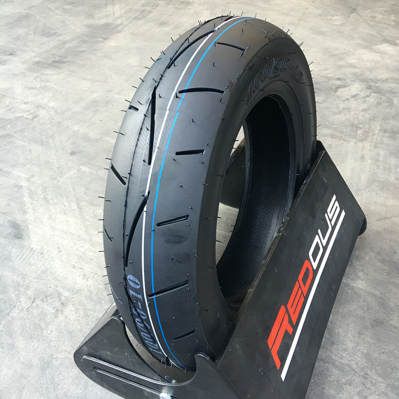 53% Rubber Content 100/90-10 Scooter Tire Three Wheeler Tricycle Tires With ISO9001 DOT CCC SONCAP E-Mark