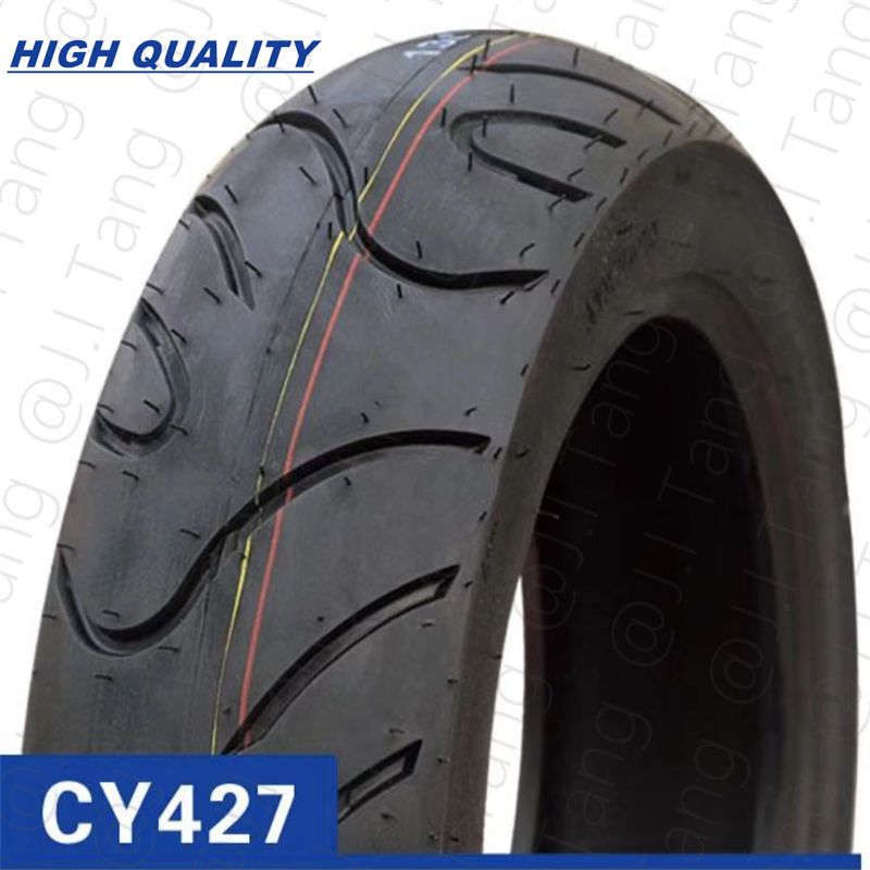 Dongying Ruisheng Factory High quality motorcycle tyre 120/70-12 with high natural rubber rate