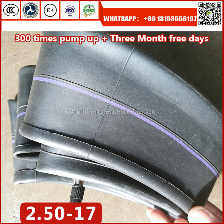 REDOUS Brand High quality motorcycle tyre tubes 2.50-17 250-17 inner tube