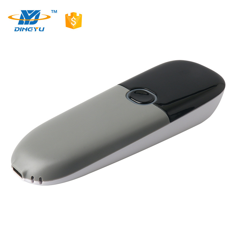 Portable Cordless Bar Code Reader Easy charging Wireless Barcode Scanner with Memory