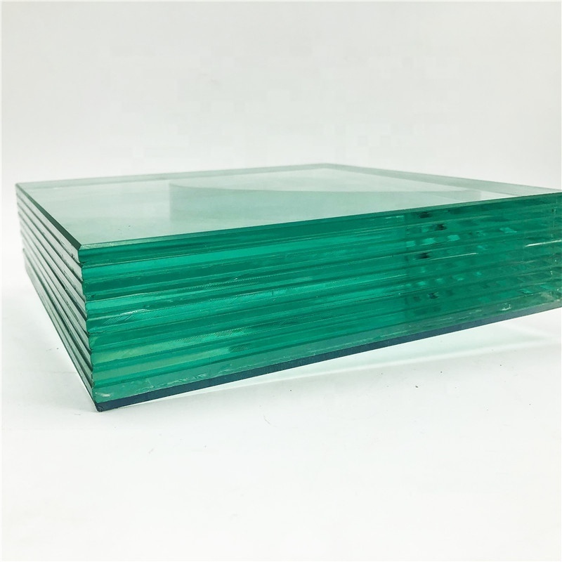 China Safety 10mm 13.52mm 17.52mm 25mm 51.52mm tempered pvb laminated glass for windows and door with CE ASTM AS2208 certificate