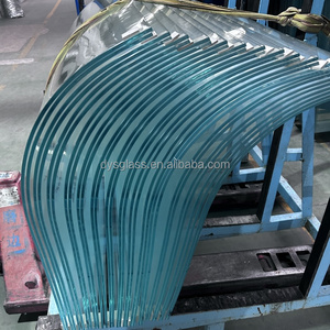 6.38mm to 40.28 mm SGP PVB Clear Flat or Curved Tempered Laminated Glass