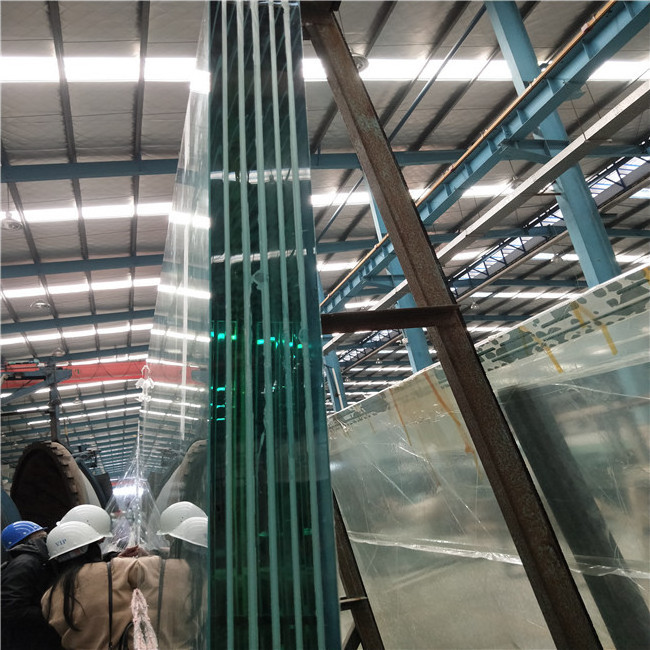 Customized Safety SGP Clear Tempered Laminated  Glass swimming pools