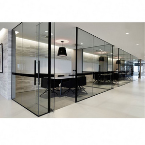 Glass Conference Room Walls Divider , Office Glass Wall Partitions