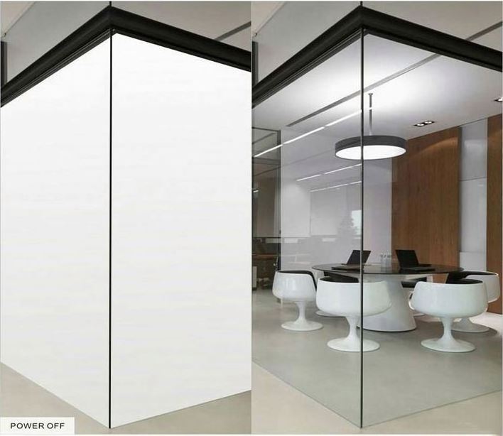 Switchable one way mirror pdlc film for office partition wall