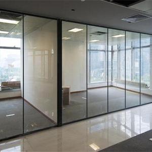 2020 new tempered ultra clear safety glass room divider