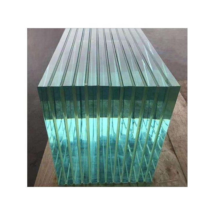 Customized Safety SGP Clear Tempered Laminated  Glass swimming pools