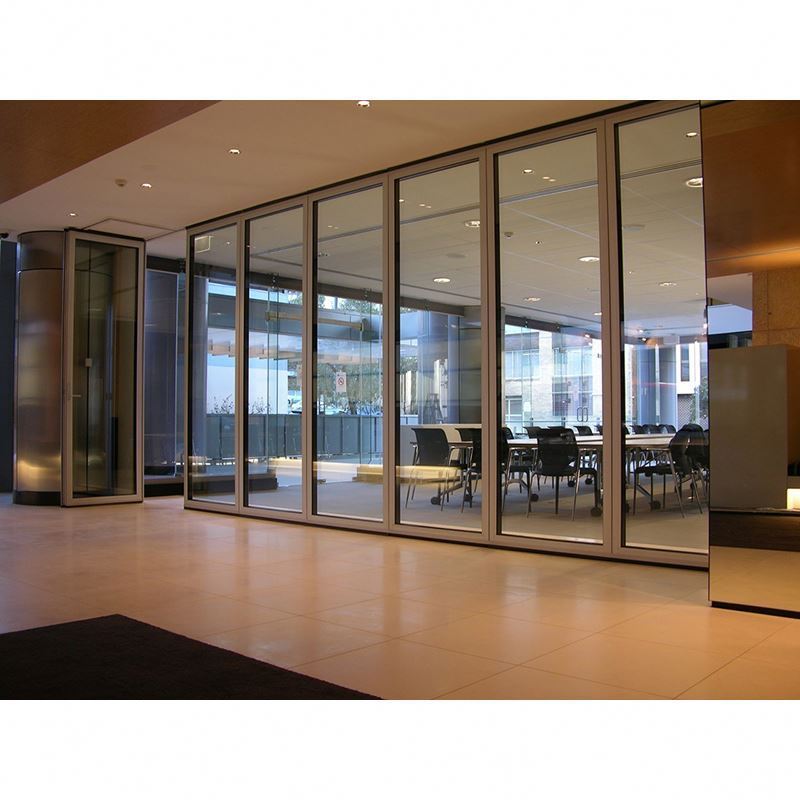 Latest glass partition HK55s 12mm glass wall partition modular office wall