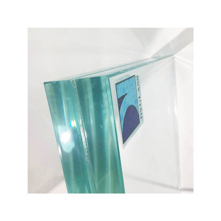 Standard size 10.38 mm 5+0.38+5mm clear annealed epoxy pvb laminated safety glass price