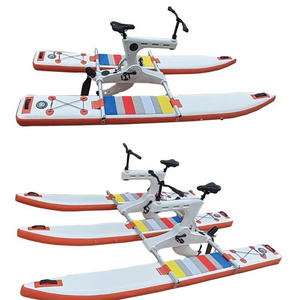 New Design  Aqua Bike  Inflatable Water River Sea Bike Pedal Boat hydro bike  Sale