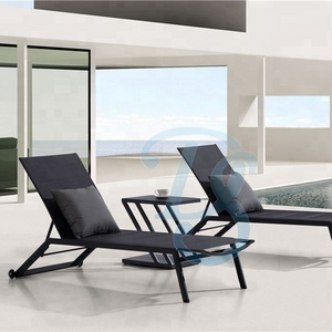 High quality with low price aluminium sun lounger .hand made outdoor sun lounger swimming  pool lounger chair