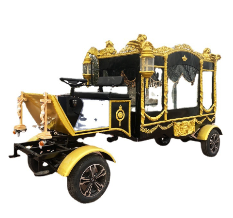 Wonderful Horse Trailer Hearse/Luxury Horse Hearse Manufacturer/High quality coffin Horse Carriage for sale