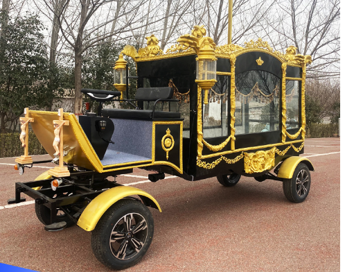 Wonderful Horse Trailer Hearse/Luxury Horse Hearse Manufacturer/High quality coffin Horse Carriage for sale