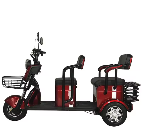 Manufacturer price electric trike Enclosed 5 doors 3 wheel delivery car with low price