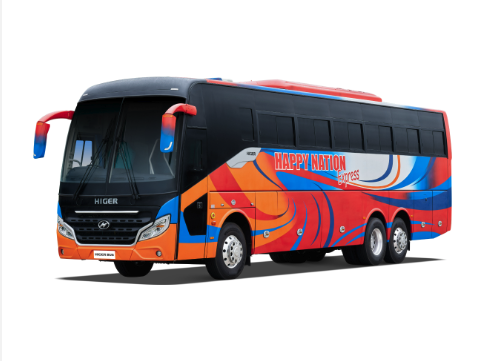 HIGER BUS Coaster Allision Automatic Transmission Coach Passenger Bus