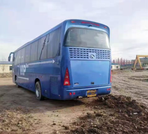 Kinglong 55 Seats luxury Bus Steel Chassis Front Engine city Passenger Bus for sale