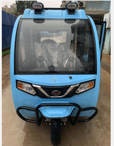 Manufacturer price electric trike Enclosed 5 doors 3 wheel delivery car with low price