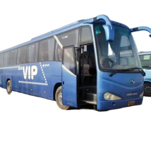 Kinglong 55 Seats luxury Bus Steel Chassis Front Engine city Passenger Bus for sale