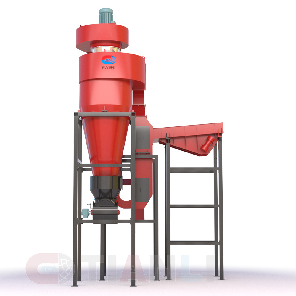 TLXZ Air classifier metal sorting machine air separator for the light material