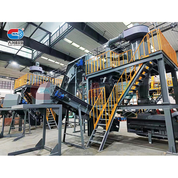 Zig-zag air separator for waster recycling air separation module sorting machine for the dust and light material