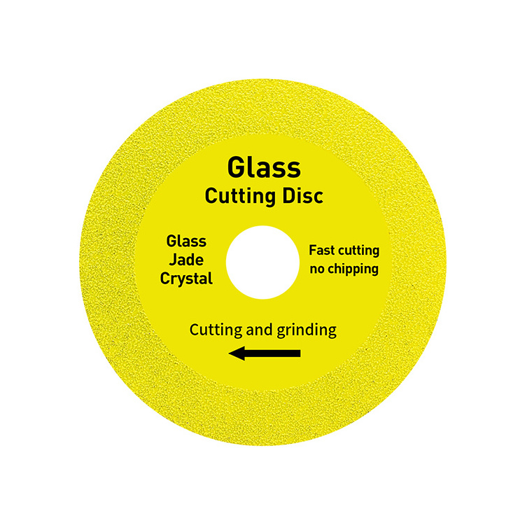 Glass Cutting Disc Thin Saw Blade Wheel Glass Ceramic Cutting for Angle Grinder 4'' Diamond Saw Blade 100mm Thin Cutting Disc