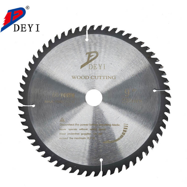 DEYI Hot sale scroll scroll   circular linear diamond tip saw blade for wood cutting tct 7 1/4