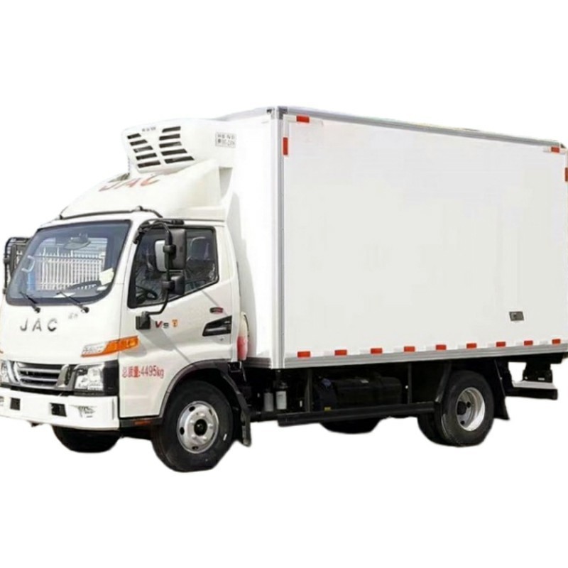 China Brand JAC refrigerated truck body price Live Fish Refrigerated Truck for Sale