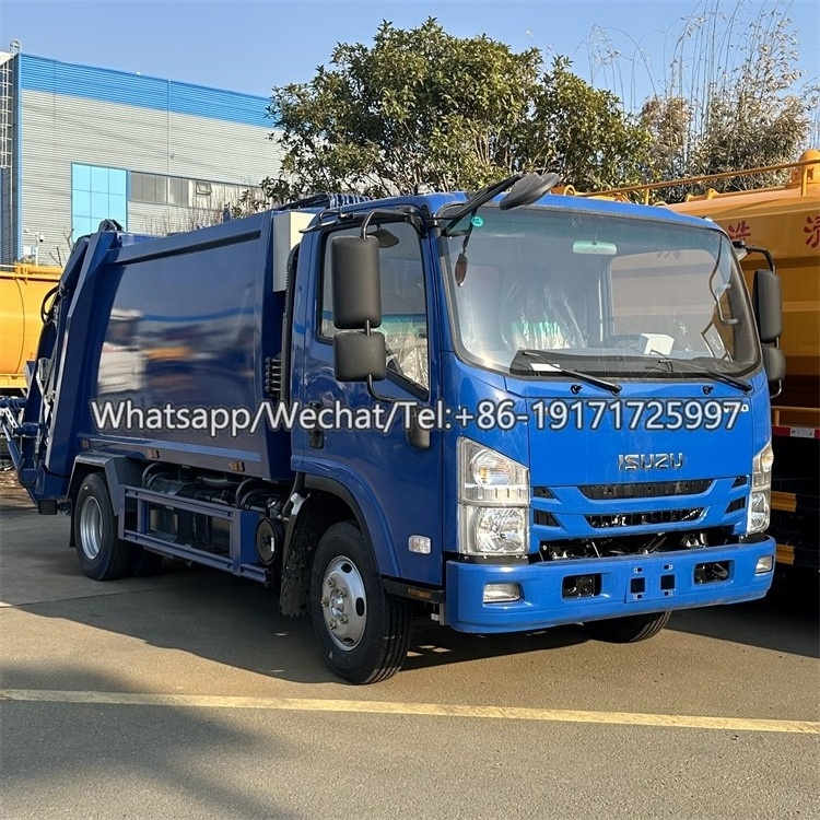 Factory price Japan Isuzu 4x2 10000 Liters Compactor Garbage Truck for sale