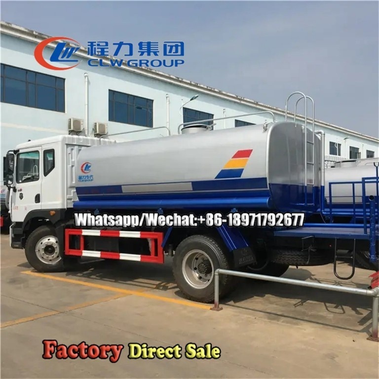 Dongfeng dfac mini water carrier trucks 4x2 Small Water Bowser tanker truck for sale