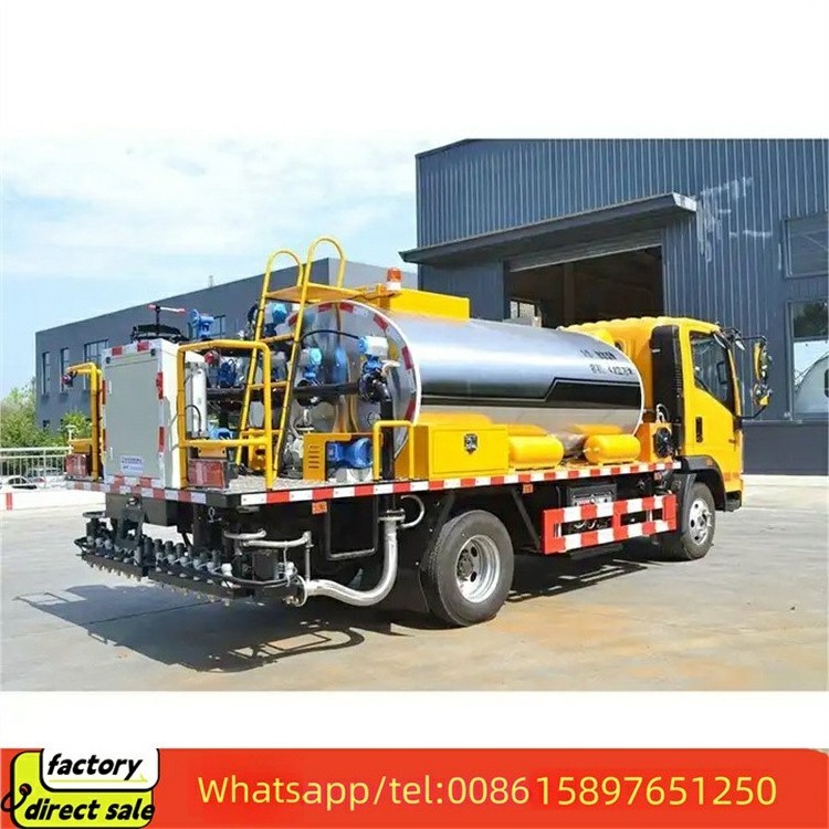 Road Paving Machinery 6cbm Bitumen Road Maintenance Sprayer Asphalt Spraying Bitumen Distributor Truck for sale on craigslist.