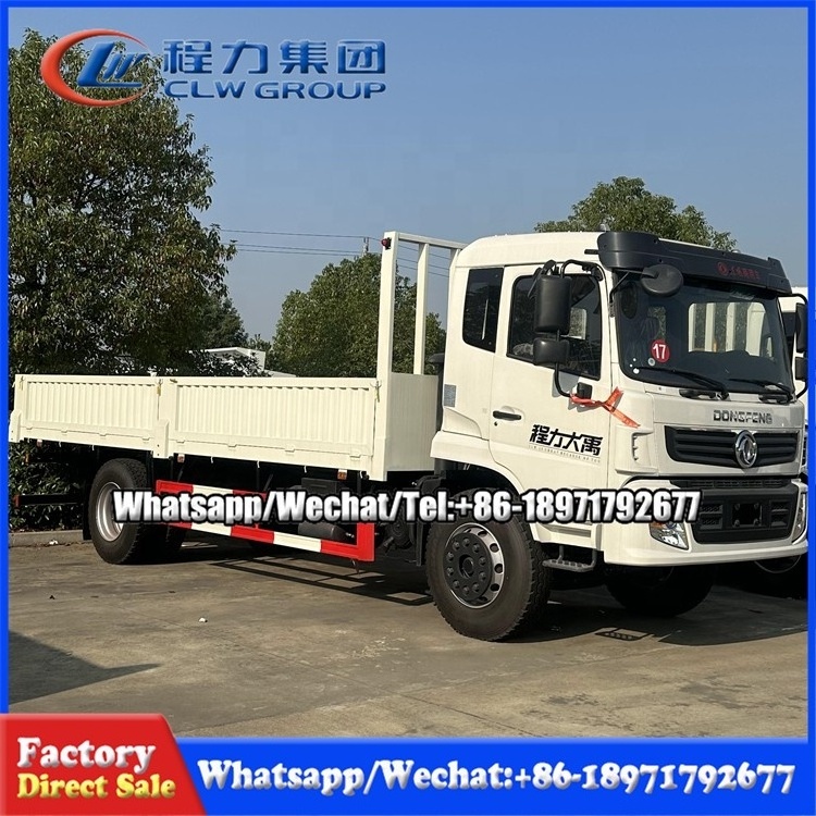 Dongfeng Lorry truck 4x2 Light Duty 15 Ton  Fence Cargo Box Trucks For Sale