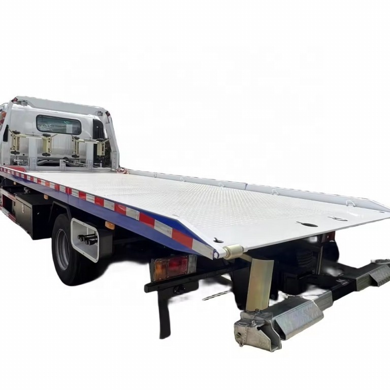 Factory Price 8 Ton Flow-bed Tow Truck 4x2 wrecker Truck Body For Sale