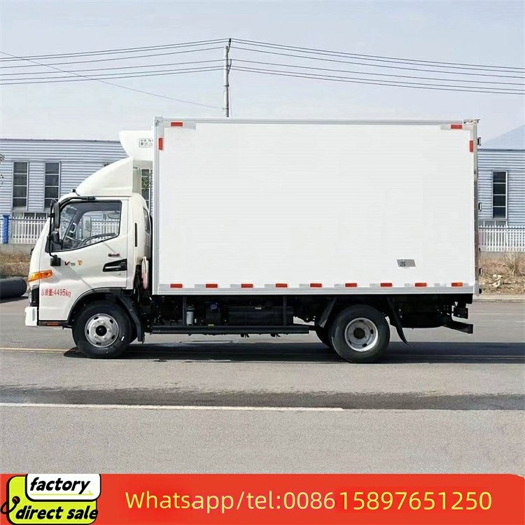 China Brand JAC refrigerated truck body price Live Fish Refrigerated Truck for Sale