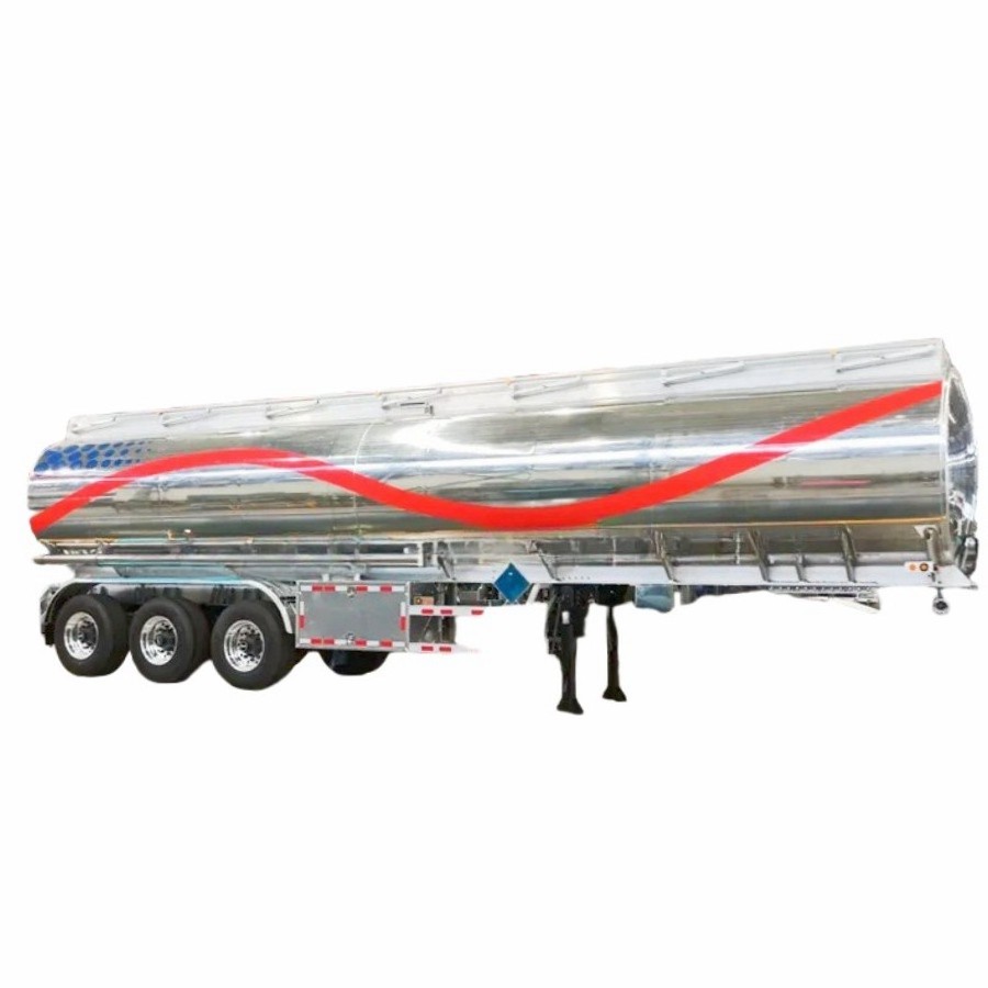 50000L-60000Liters Steel Fuel Tanker Semitrailer 12 Tyre oil tanker ...
