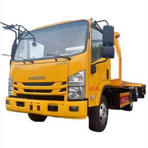 Japan brand Isuzu 4*2 rollback wrecker beds truck wrecker truck ready to ship for sale