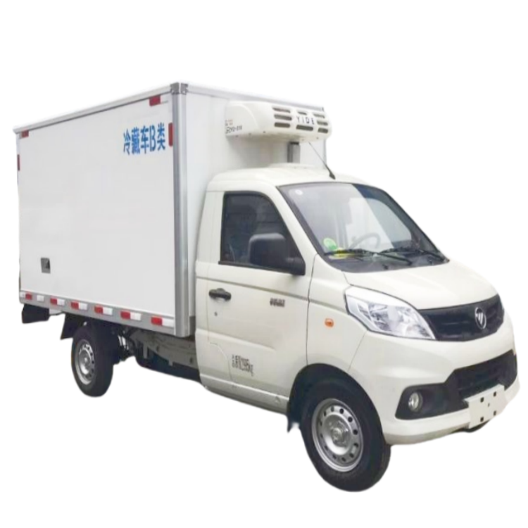 mini 2 ton freezer refrigerated truck ice Cream Delivery Truck Fresh Vegetable Transport Truck Diesel