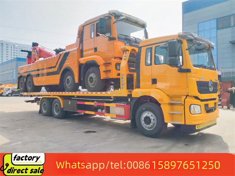 Shacman tow truck wrecker 20 tons 20t 30t wrecker truck for sale