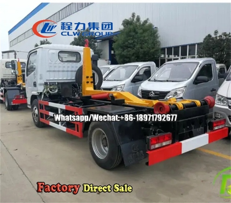 SINOTRUK HOWO 4x2 Hook Lift Garbage Truck Left/right Hand Drive Howo Garbage Truck For Sale