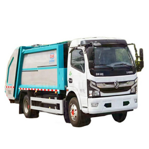 Dongfeng ISUZU HOWO 4X2 6 Cubic Meters split body garbage truck garbage collection mini truck for sale