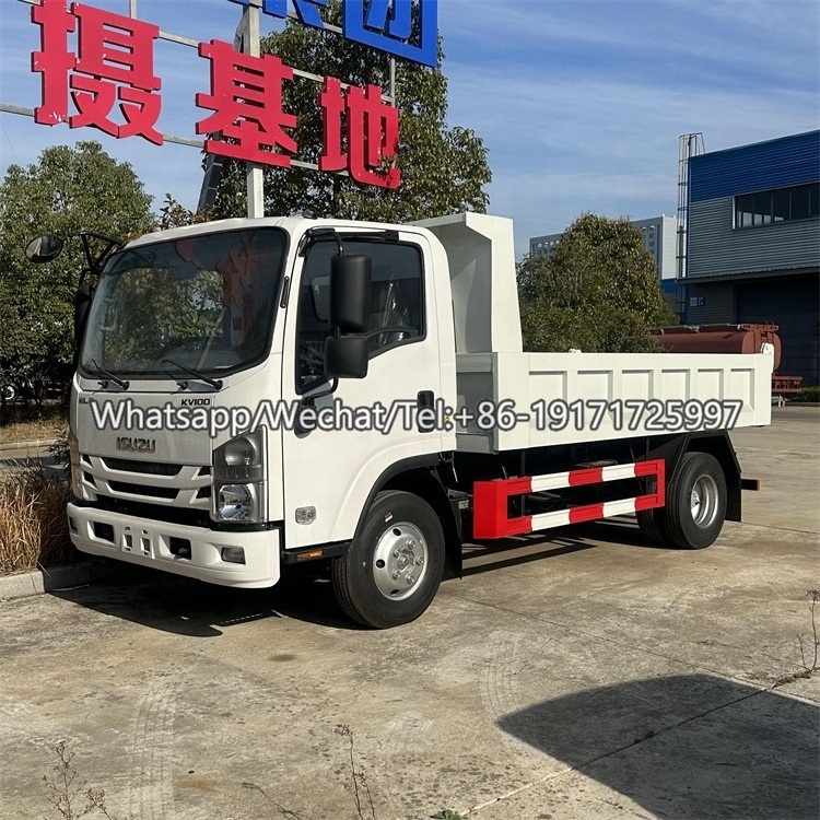 Factory price Isuzu Dumper 4x2 6 Wheel 5ton Dump Truck Tipper truck For Sale