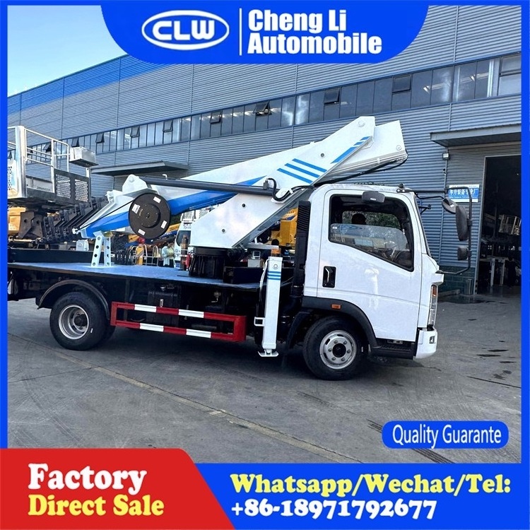 Sinotruk Howo High Altitude Operation Trucks With Basket 21m 23m 25m 31m 38m 45m Man Lift Truck