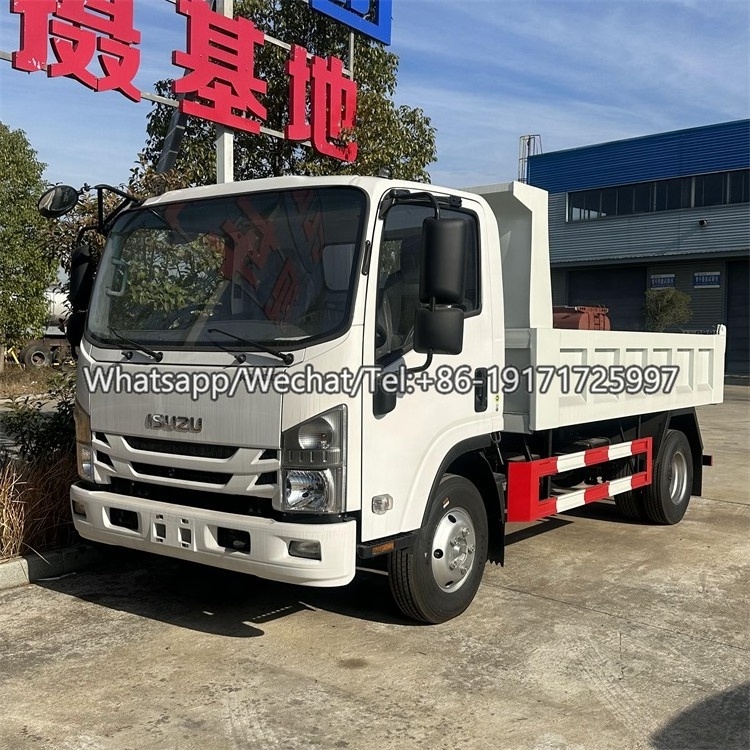 Factory price Isuzu Dumper 4x2 6 Wheel 5ton Dump Truck Tipper truck For Sale